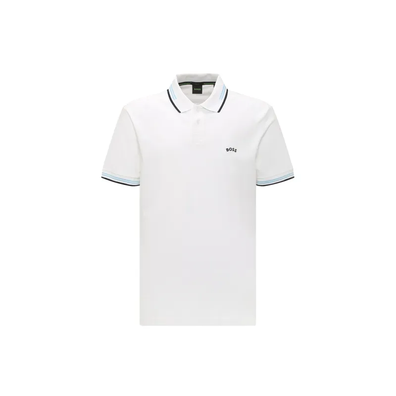 HUGO BOSS SS23 Polo Shirt Men's White-0