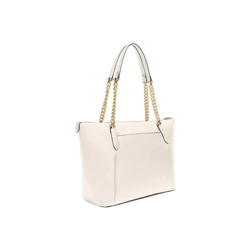 COACH Ava Leather Dumpling Bag Handbag Tote Shopping Bag Shoulder Bag Women's White-2