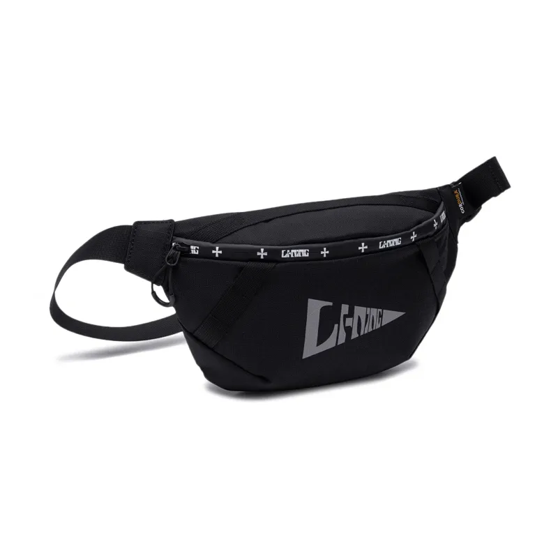 LiNing Polyamide Sling Bag, Fanny Pack Regular Unisex Black-1