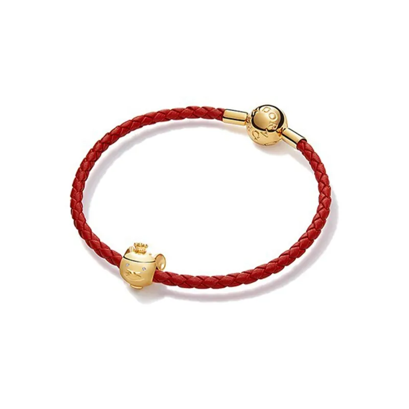 Pandora Leather Bracelets Women's-16