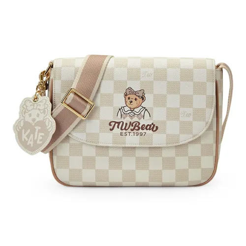 Teenie Weenie Crossbody Bags Milk Tea Apricot