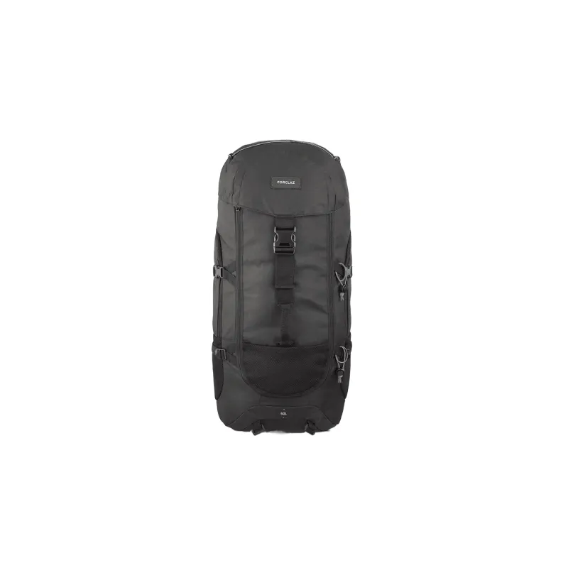 DECATHLON 50L Outdoor Bags Travel Backpack Black Unisex-0