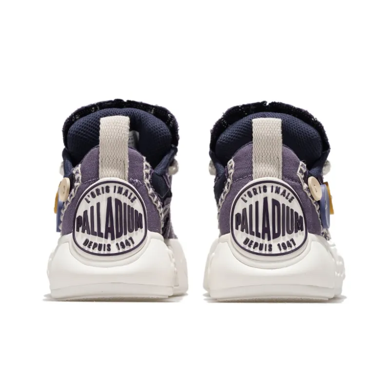 Palladium Skate Pallanote Low Top Skateboard Shoes Unisex Sage Purple White-4