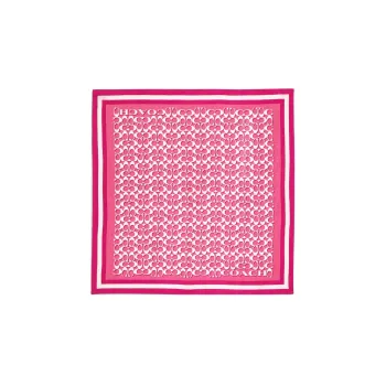 COACH Silk Scarves Women's Rose Red