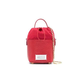 Maison Margiela Small 5AC Leather Bucket Bag