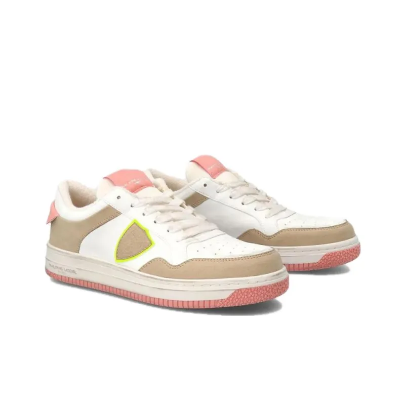 PHILIPPE MODEL Paris Leather Low-top Sneakers-1