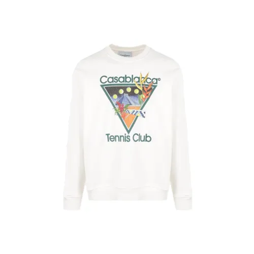 CASABLANCA Sweatshirts Men White