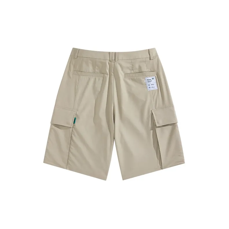 PEACEBIRD MEN Cargo Shorts Men Khaki-1