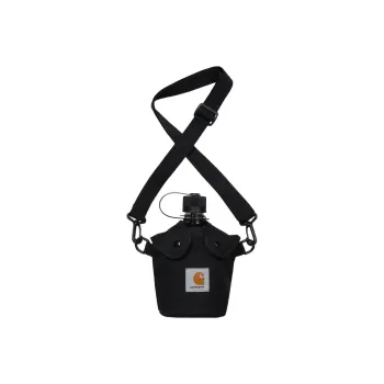 Carhartt WIP Polyester Water Bottle Bag Shoulder Bag Crossbody Bag Men's Black