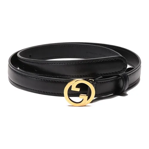 GUCCI Blondie Leather Belt