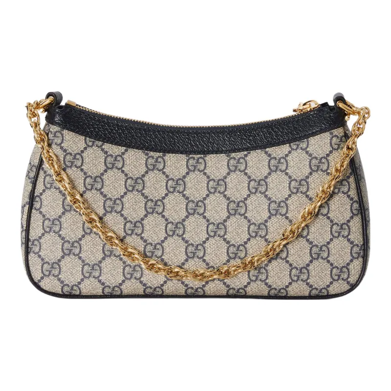 GUCCI Ophidia Canvas With Leather Trim Shoulder Bag, Handbag, Shoulder Bag Women's-5