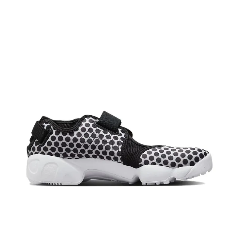 Nike Air Rift Breeze Polka Dot Black White Orange Women's-1