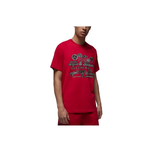 Jordan T-Shirts Men Red