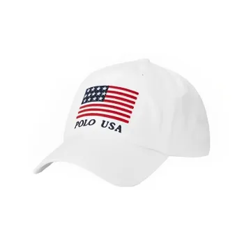 Polo Ralph Lauren Flag Embroidered Baseball Cap