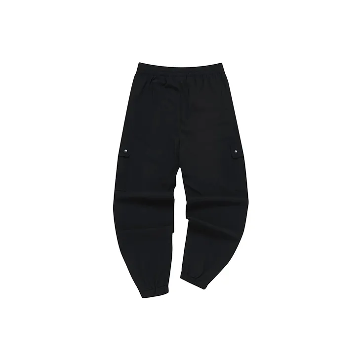 FILA FUSION Trending Street Series Casual Pants Women's Pitch Black-1