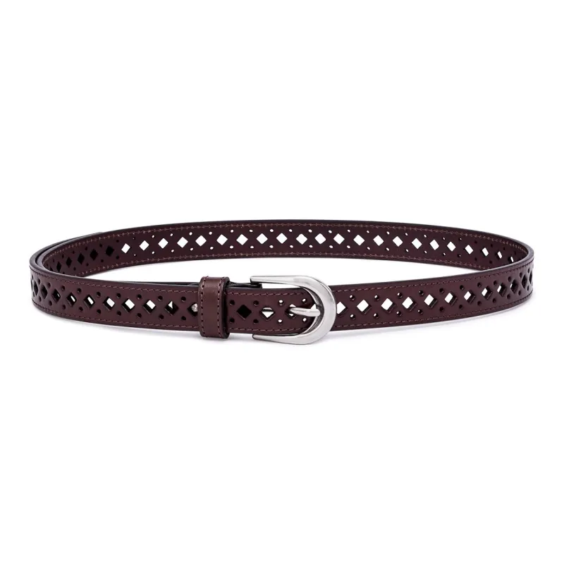 Hush Puppies Leather Belts Women's-9