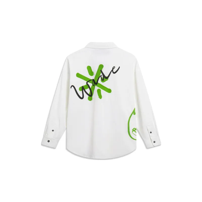 LiNing Shirt Unisex Standard White-1