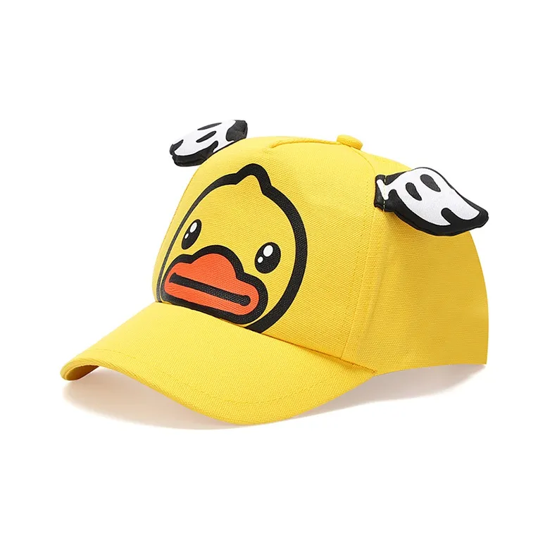 B.Duck Baseball Caps Kids Yellow-1