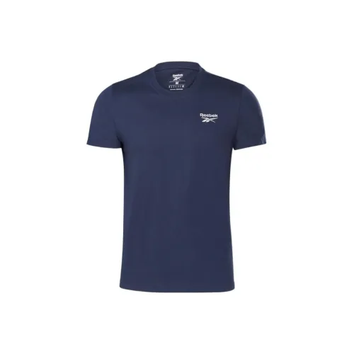 Reebok T-Shirts Men Navy Blue