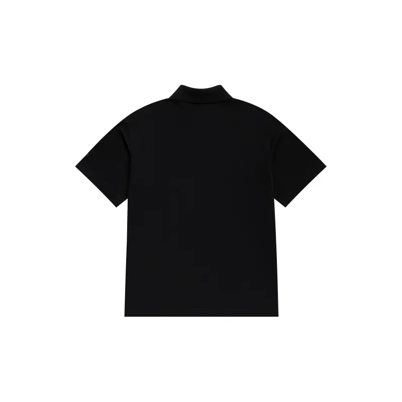 New Balance Polo Shirt Men's Black-1