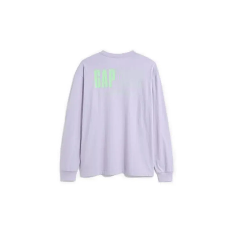 GAP SS23 T-Shirts Unisex Light Purple-1
