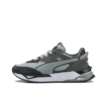 PUMA Mirage Sport Anti Slip And Wear Resistant Breathable Low Top Casual Shoes Unisex Black Gray