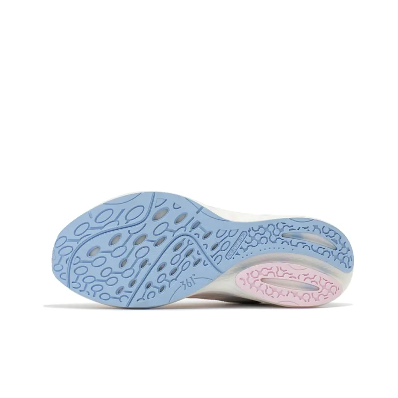 361° QU!KFOAM Running Shoes Women's Low Top Feather White/Wind Blue-4