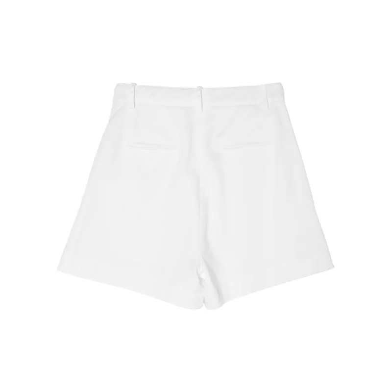 Fstudio Casual Shorts Women's White-1