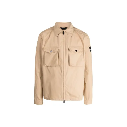 Calvin Klein Jackets Men Beige