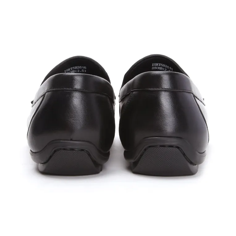 Satchi Casual Leather Shoes Men's Black-4