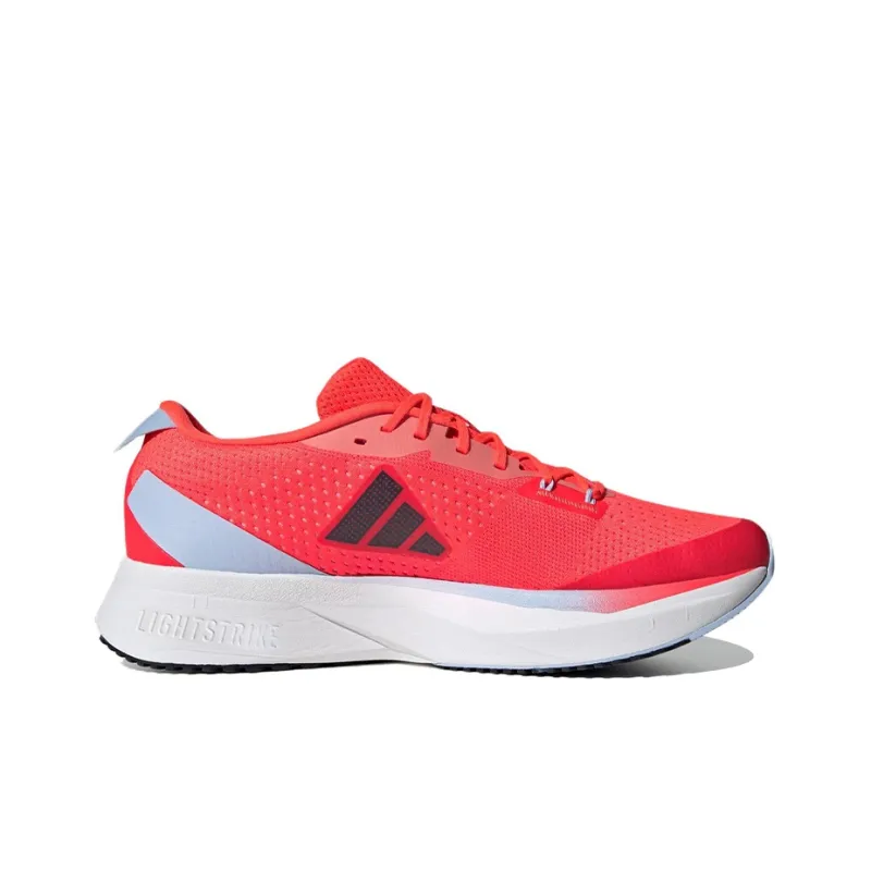 Adidas Adizero SL Anti-Slip And Wear-Resistant Lightweight Low-Top Running Shoes Men's Red White Special Shoebox Set-2