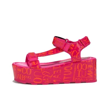 VERSACE JEANS Beach Sandals Women's Fuchsia