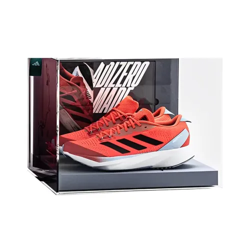Adidas Adizero SL Anti-Slip And Wear-Resistant Lightweight Low-Top Running Shoes Men's Red White Special Shoebox Set