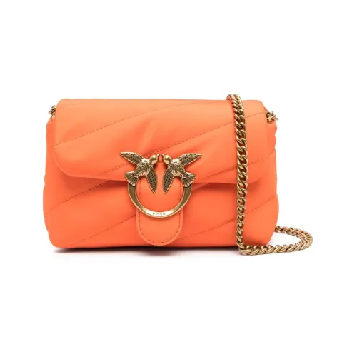 PINKO Puff Bird Bag Swan Bag Crossbody Bag Shoulder Bag Women's Orange