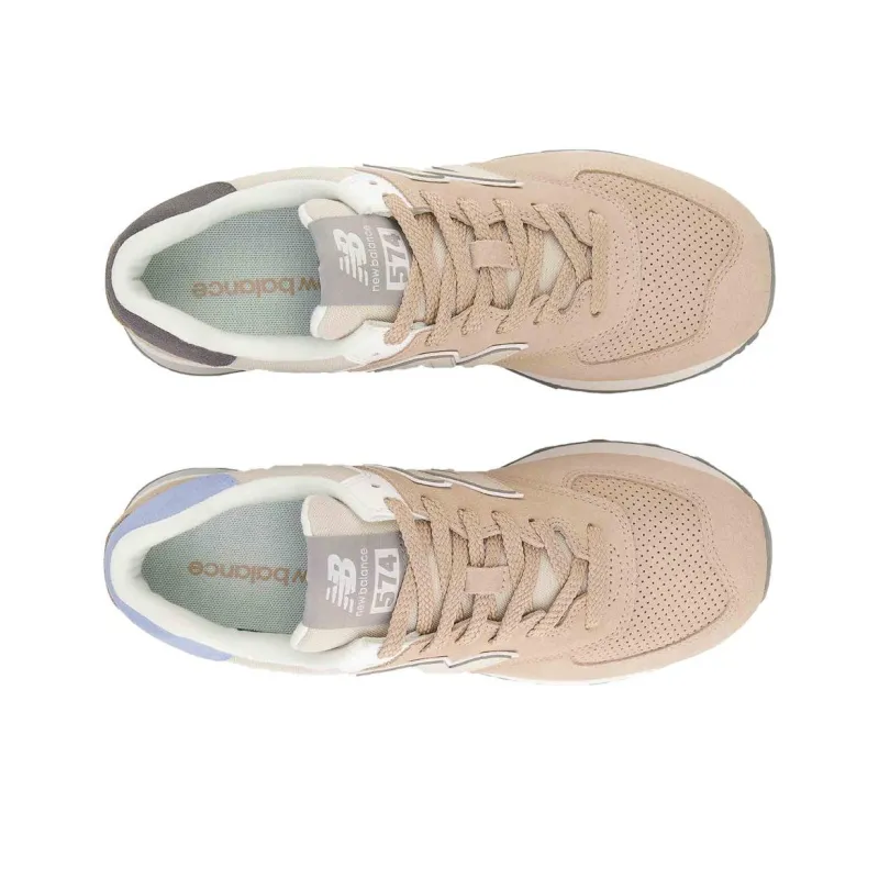 New Balance 574 Brown Light Blue-2