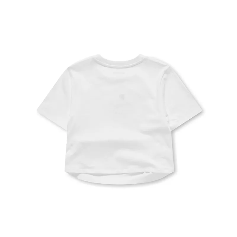 FILA FUSION Trending Street Series SS23 Crop Tops Women's Standard White-1