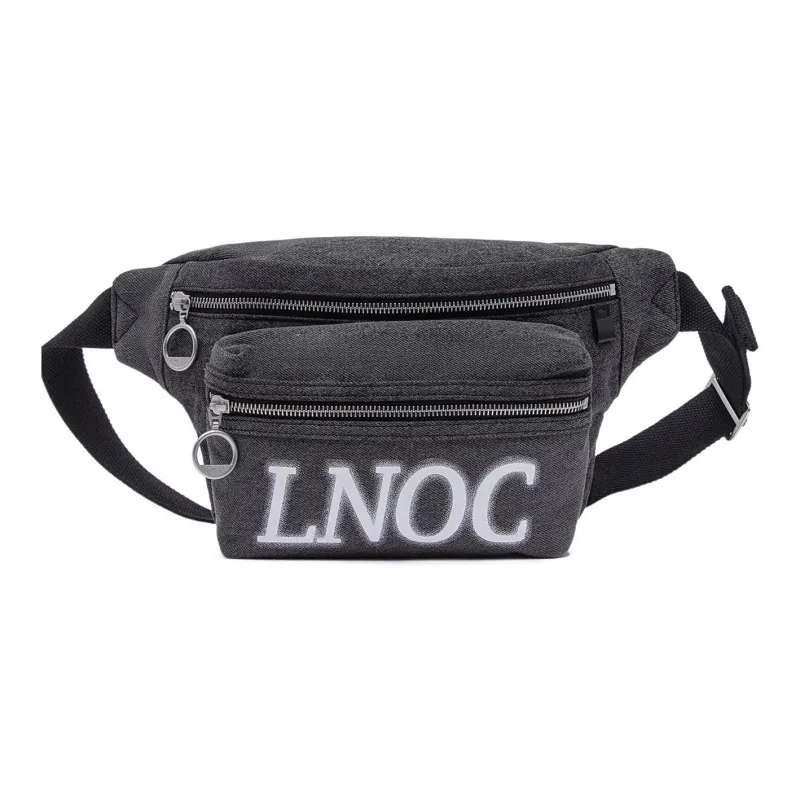 LiNing Cotton Sling Bag, Fanny Pack Regular Unisex Black-0