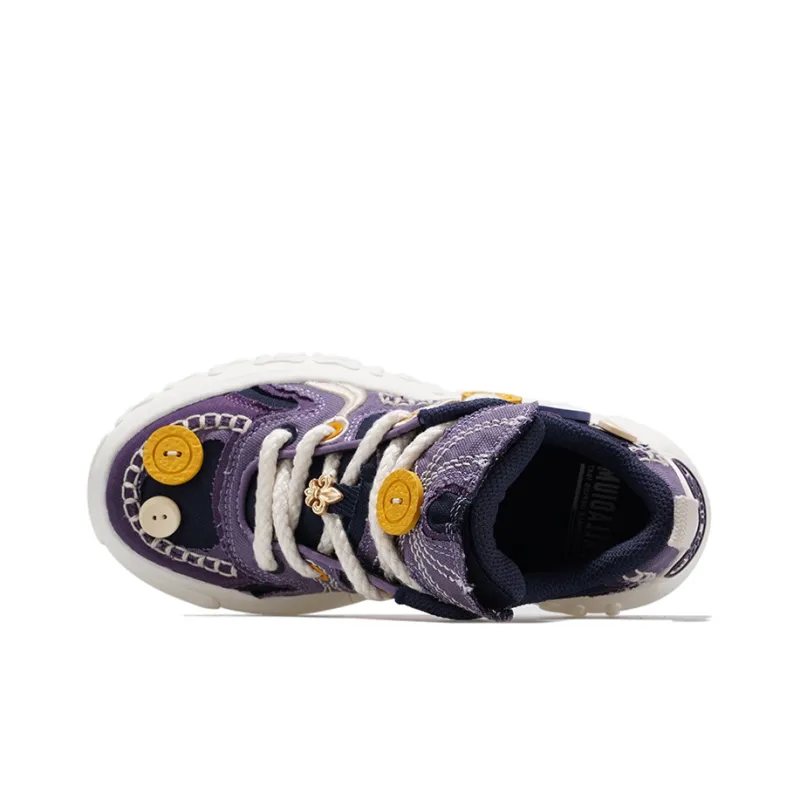 Palladium Skate Pallanote Low Top Skateboard Shoes Unisex Sage Purple White-3