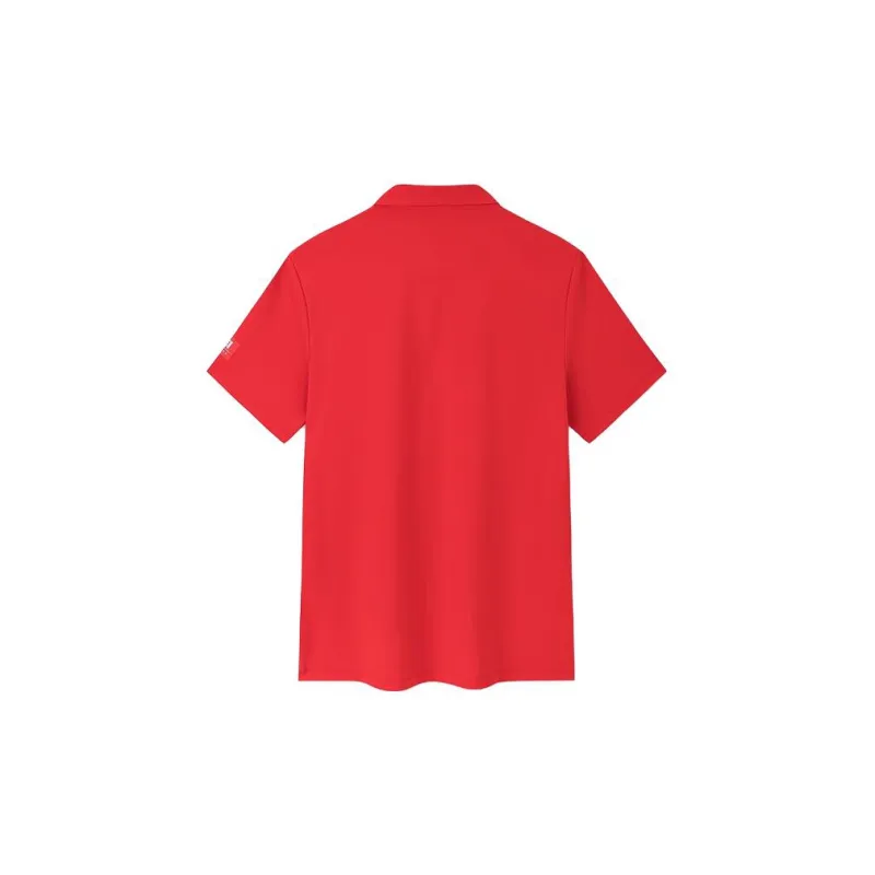 ANTA Variety Training Collection Polo Shirts Men Classic Red-1