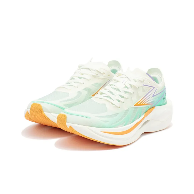 361° Feiran 2 Q Resilience Technology Low Top Running Shoes Women's White Green-2
