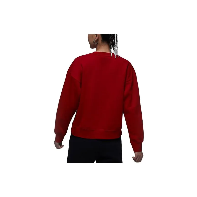 Jordan Sweatshirts Women's Red-1
