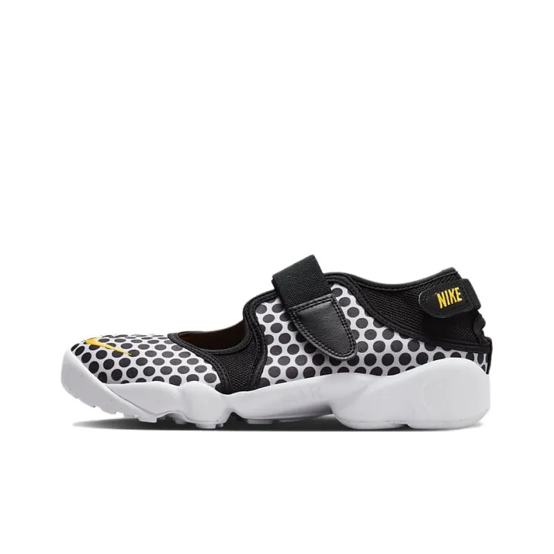Nike Air Rift Breeze Polka Dot Black White Orange Women's-0