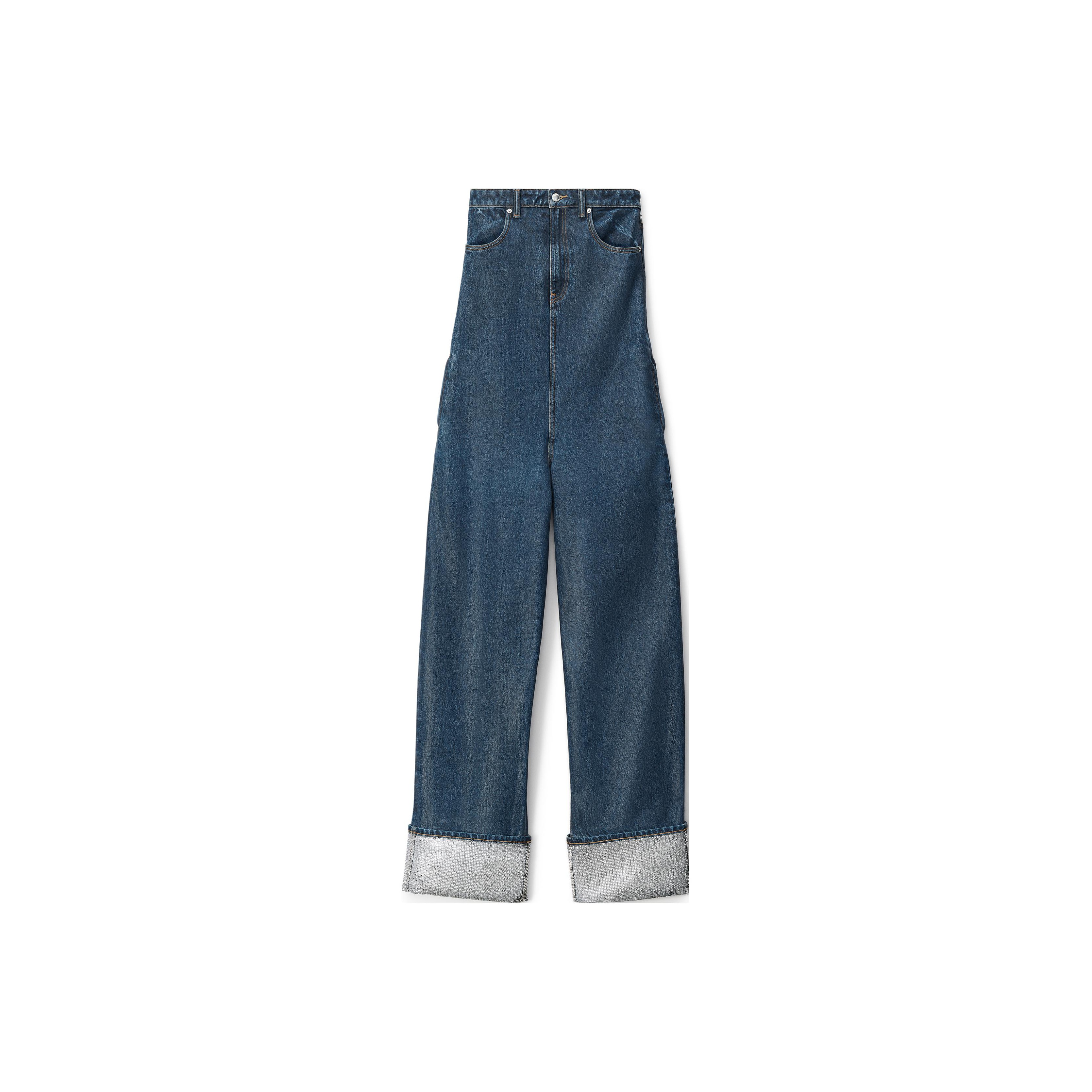 Alexander wang denim jumpsuit online