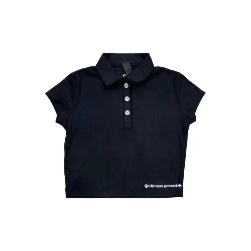 Chrome Hearts Polo Shirts Women's Dark Blue