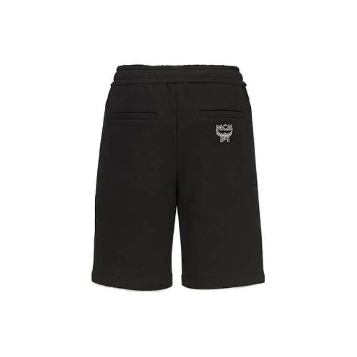 MCM Casual Shorts Men Black-1