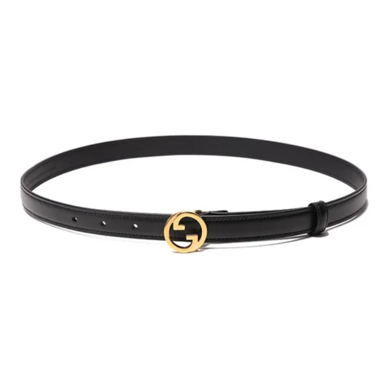 GUCCI Blondie Leather Belt-2