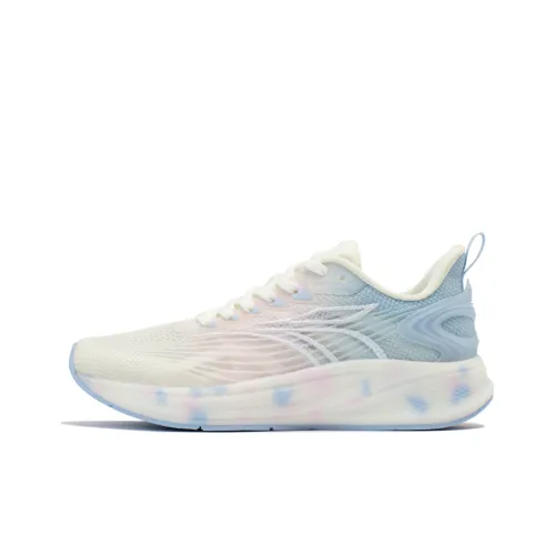 361° QU!KFOAM Running Shoes Women's Low-Top Feather White/Breeze Blue