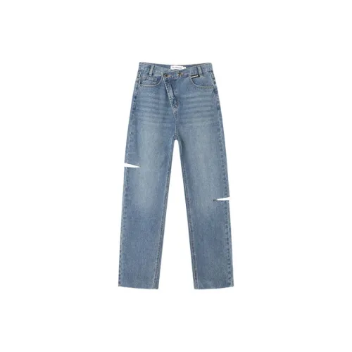 ITIB X CHCHLULU Co-brand Jeans Women's