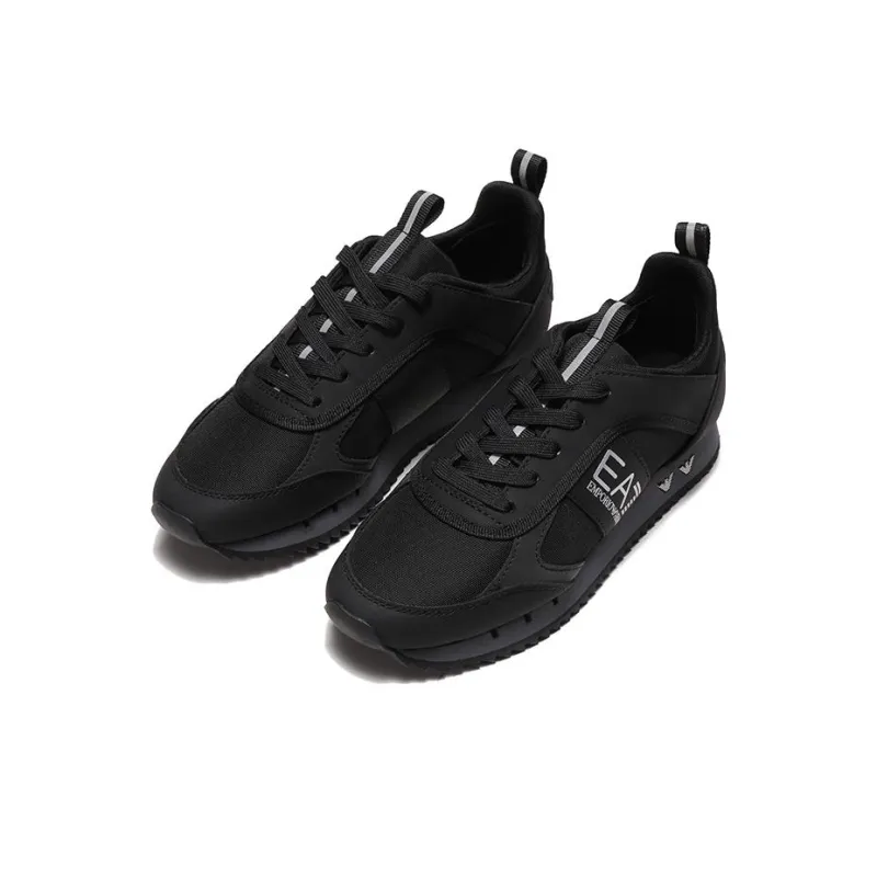 EMPORIO ARMANI Logo Patch Lace-Up Sneakers-2