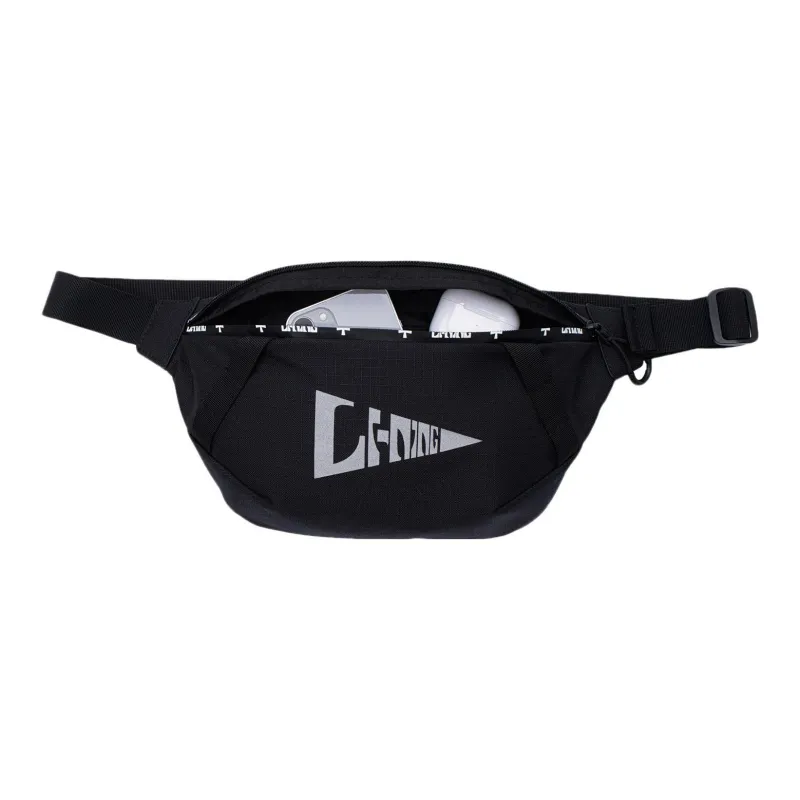 LiNing Polyamide Sling Bag, Fanny Pack Regular Unisex Black-4